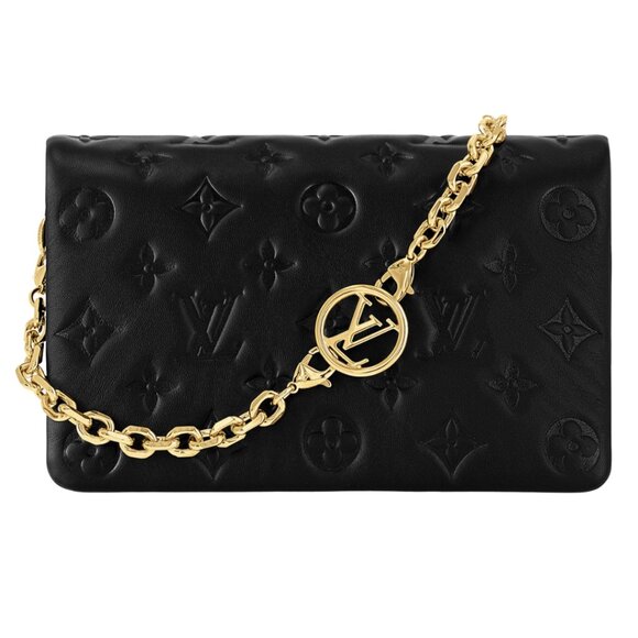 Louis Vuitton Pochette Coussin Monogram Embossed Lambskin - Shoulder or Belt Bag - Picture 3 of 15